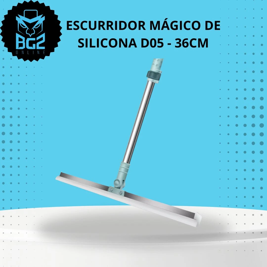 Set x3 Escurridor Mágico de Silicona 36 Cm - Barre agua polvo y pelos sin rayar pisos