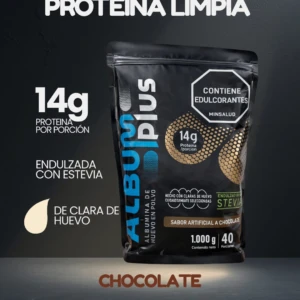 Albúmina de Clara de Huevo en Polvo - Nutre músculos con proteína sin grasa