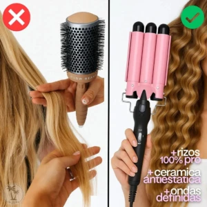 Pinza de Cabello Ondas de Sirena Rizador