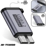 Adaptador Convertidor Tipo C Micro-B - Imagen 2