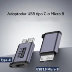 Adaptador Convertidor Tipo C Micro-B - Imagen 3