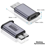 Adaptador Convertidor Tipo C Micro-B