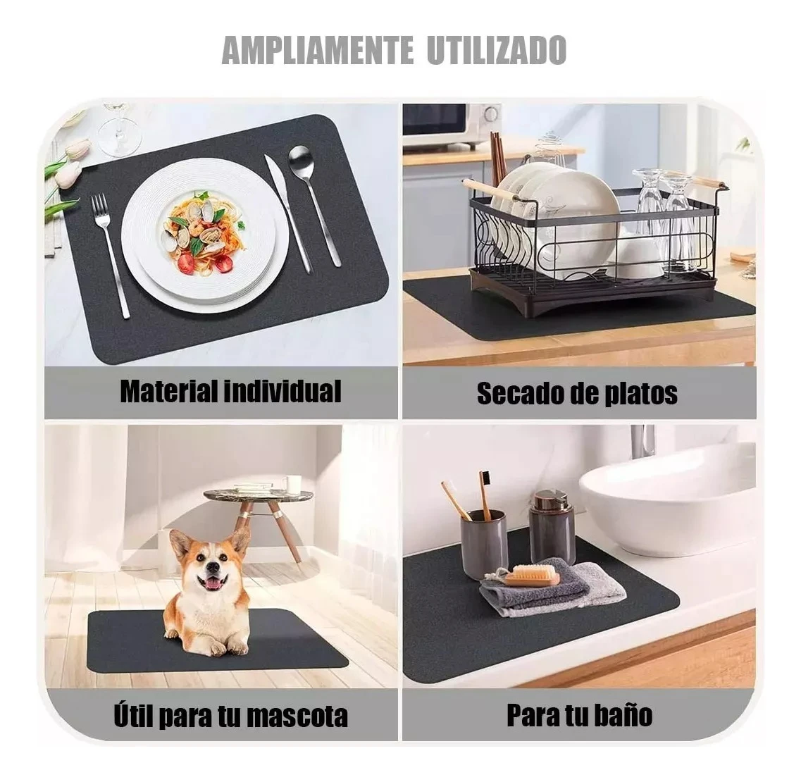Di Tapete Absorvente Cocina 60 X 40