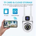 Cámara Wifi Interior 2 Antenas con Control PTZ y Grabación HD - Vigila tu hogar y controla la escena desde cualquier lugar - Imagen 3