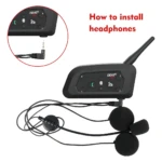 Intercomunicador Bluetooth Ejeas V6 Pro para 6 usuarios - Garantiza comunicación clara y estable en carretera - Imagen 4