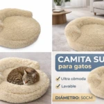 Cama Antiestres Tipo Sofa Redondo