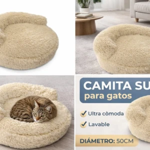 Cama Antiestres Tipo Sofa Redondo