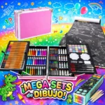Set Arte 145Pcs Metalico y Rollo Poster