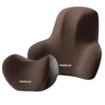 Kit Almohada Cuello y Cojín Lumbar Viscoelástico - Reduce tensión muscular y mejora postura en viajes - Imagen 7