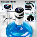 Dispensador de agua recargable Timbo Aut para botellones de 19 litros - Ahorra dinero y reduce residuos plásticos al instante - Imagen 4