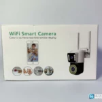 Cámara de Seguridad Doble Lente 360 Grados - Vigila tu hogar sin puntos ciegos