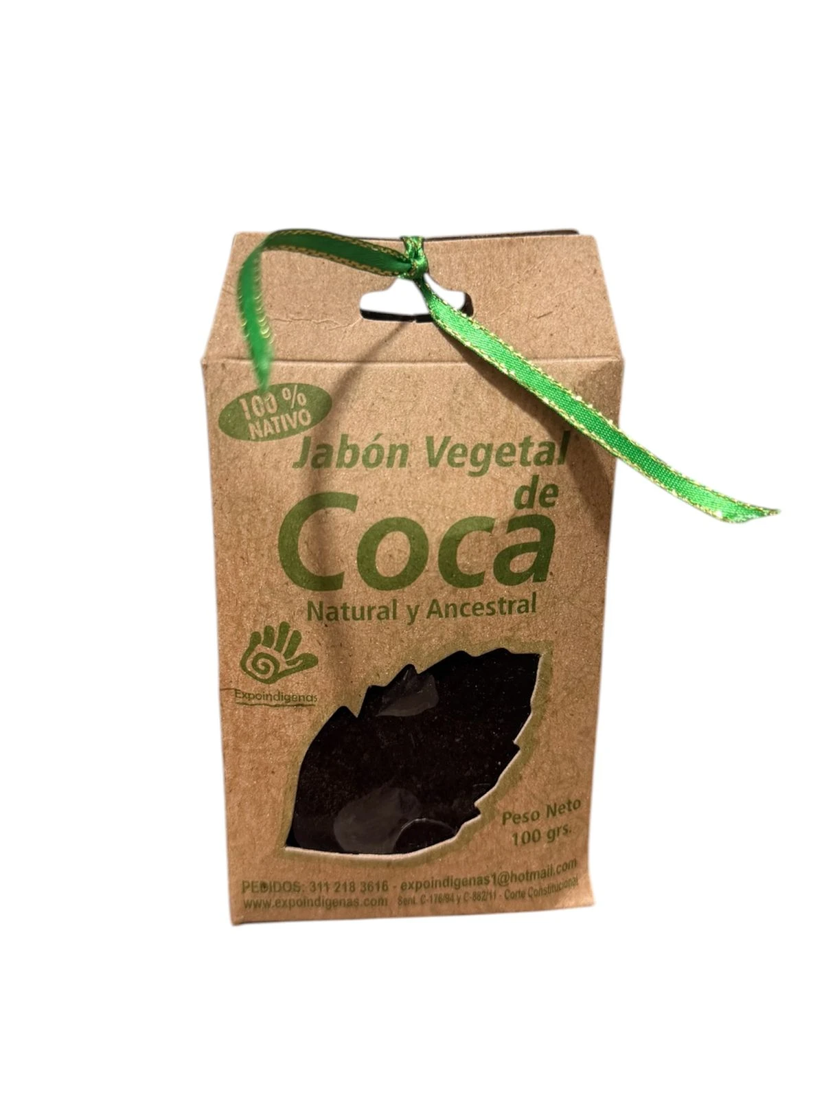 Set x2 Jabón Relajante de Hoja de Coca - Alivia la tensión muscular y el estrés