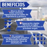 Kit Eliminador Abolladuras Carro Moto - Imagen 3