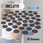 25 Imanes Fuertes Redondos Diametro 4Cm - Imagen 3