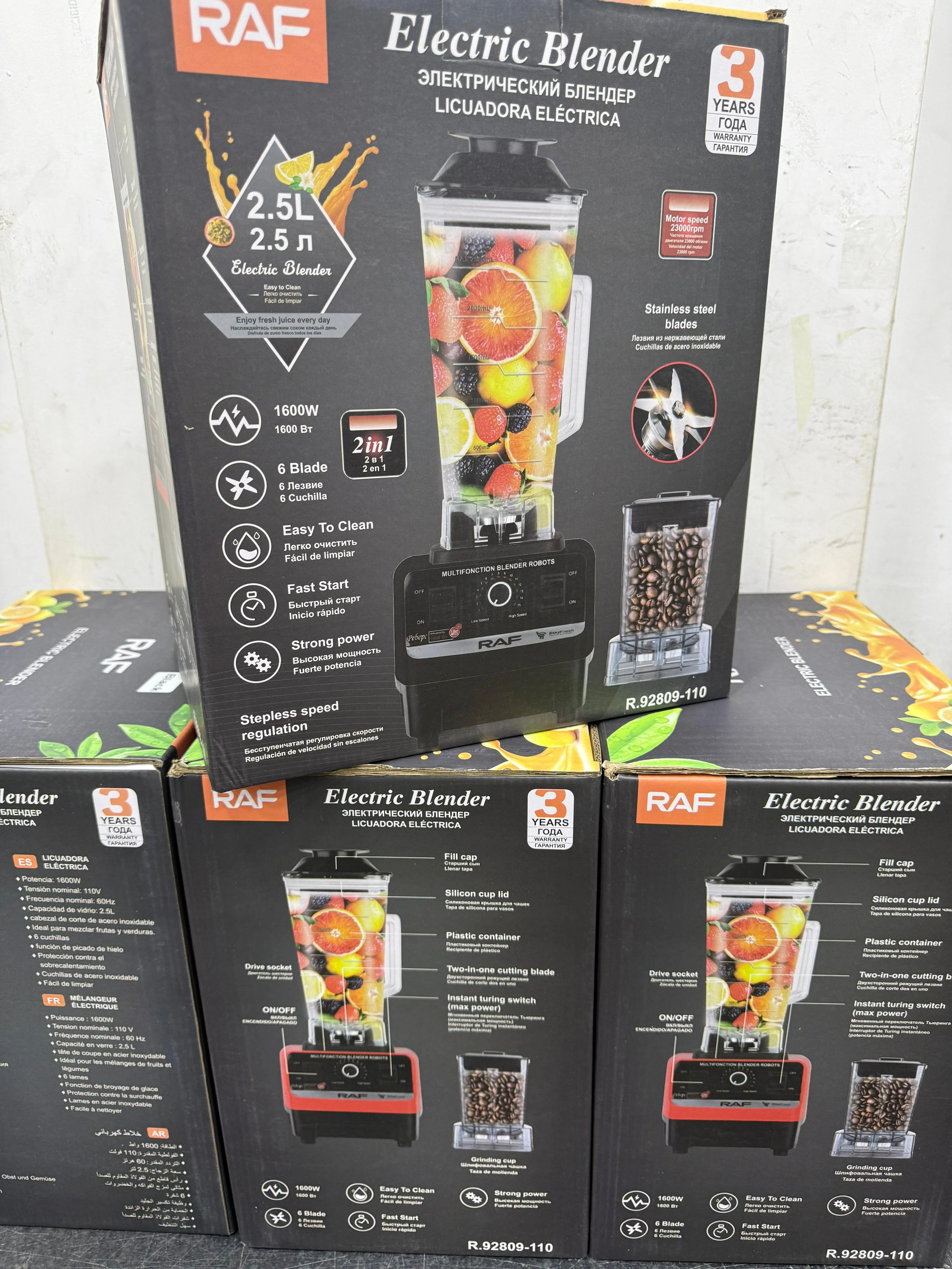 Licuadora Sokany 1.5 Litros con Motor de 800 W - Prepara jugos frescos y batidos potentes en segundos
