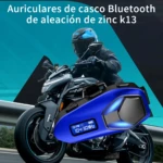 Intercomunicador K13 para Moto con Bluetooth y Radio FM - Permite atender llamadas y navegar seguro sin soltar el manillar - Imagen 5