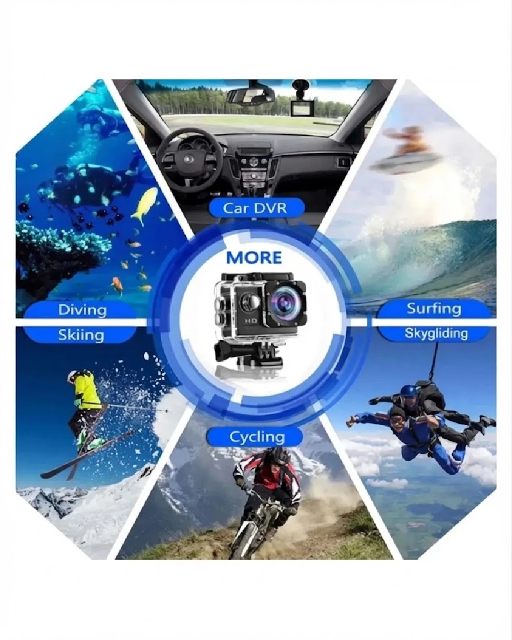 Cámara Deportiva GoPro MX5 4K Ultra HD - Captura aventuras en primera persona con nitidez profesional
