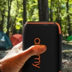 Parlante Bluetooth Aibimy MY212BTS con luces LED RGB y resistencia al agua - Disfruta de música envolvente en exteriores sin distorsión