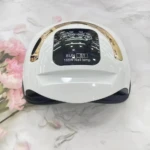 Lámpara de Uñas LED 168W con Soporte para Celular - Seca esmalte rápido mientras ves tutoriales