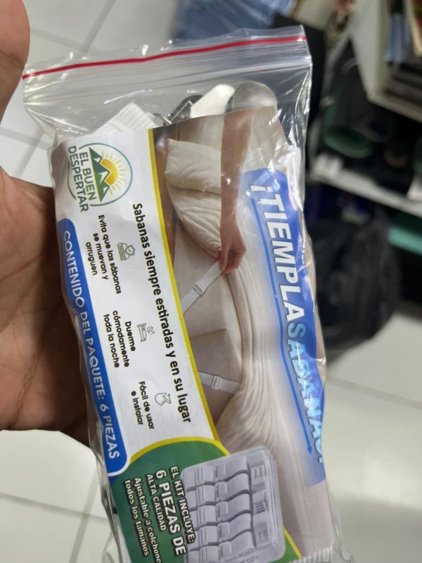 Tiempla Sábanas / Sujetador de Sábanas