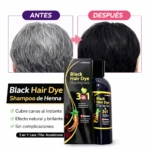 Shampoo Black Hair Dye Cubre Canas - Imagen 2
