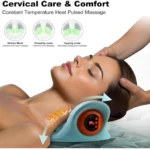 Masajeador cervical Bz02 con calor y EMS - Alivia el dolor de cuello y hombros - Imagen 4