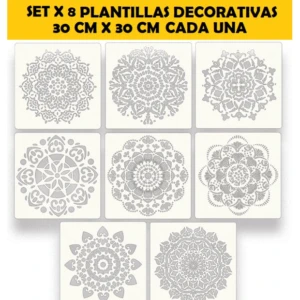 Plantilla Decorativa X8