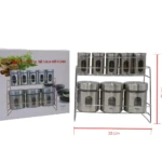 Set Condimentero Cocina X 9 Piezas - Imagen 3