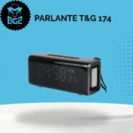 Parlante T&G 174 con radio FM y reloj digital - Disfruta de música y controla el tiempo sin cables - Imagen 3