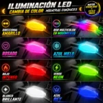2 Direccionales Led con Proyector - Rgb - Imagen 2