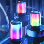 Parlante Remax Bluetooth con luces LED sincronizadas - Disfruta de ambiente festivo y sonido potente - Imagen 3