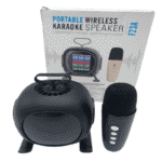 Mini parlante karaoke inalámbrico con micrófono - Disfruta de canciones sin cables ni complicaciones - Imagen 2