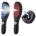 Cepillo Masajeador LED con luz roja y azul - Estimula el crecimiento del cabello y alivia la tensión muscular - Imagen 3