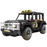 Coche todoterreno de bloques a control remoto - Permite conducir vehículo de construcción desde distancia segura - Imagen 3