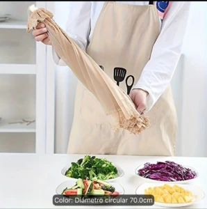 Cubierta Cocina Plegable Dorada