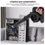 Sopladora Aspiradora Inalámbrica 21V Doble Batería - Limpia polvo hojas y residuos en segundos con libertad total