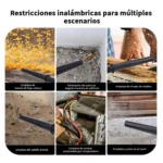 Sopladora Aspiradora Inalámbrica 21V Doble Batería - Limpia polvo hojas y residuos en segundos con libertad total - Imagen 2