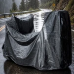 Cubierta impermeable para motocicleta con diseño ajustado y protección contra lluvia - Protege tu moto de la corrosión y daños por humedad - Imagen 3