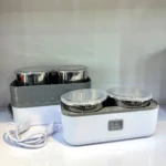 Lonchera Vaporera Eléctrica 2L Calienta Comidas Rápidas Sin Estufa - Calienta tus alimentos al instante sin usar gas - Imagen 2