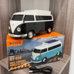 Altavoz Bluetooth diseño Volkswagen Tipo 2 con luces LED - Disfruta de música envolvente en interiores y exteriores - Imagen 2
