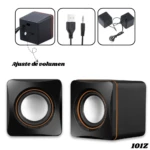 Parlantes para Computador Pc 3.5Mm 101Z - Imagen 3