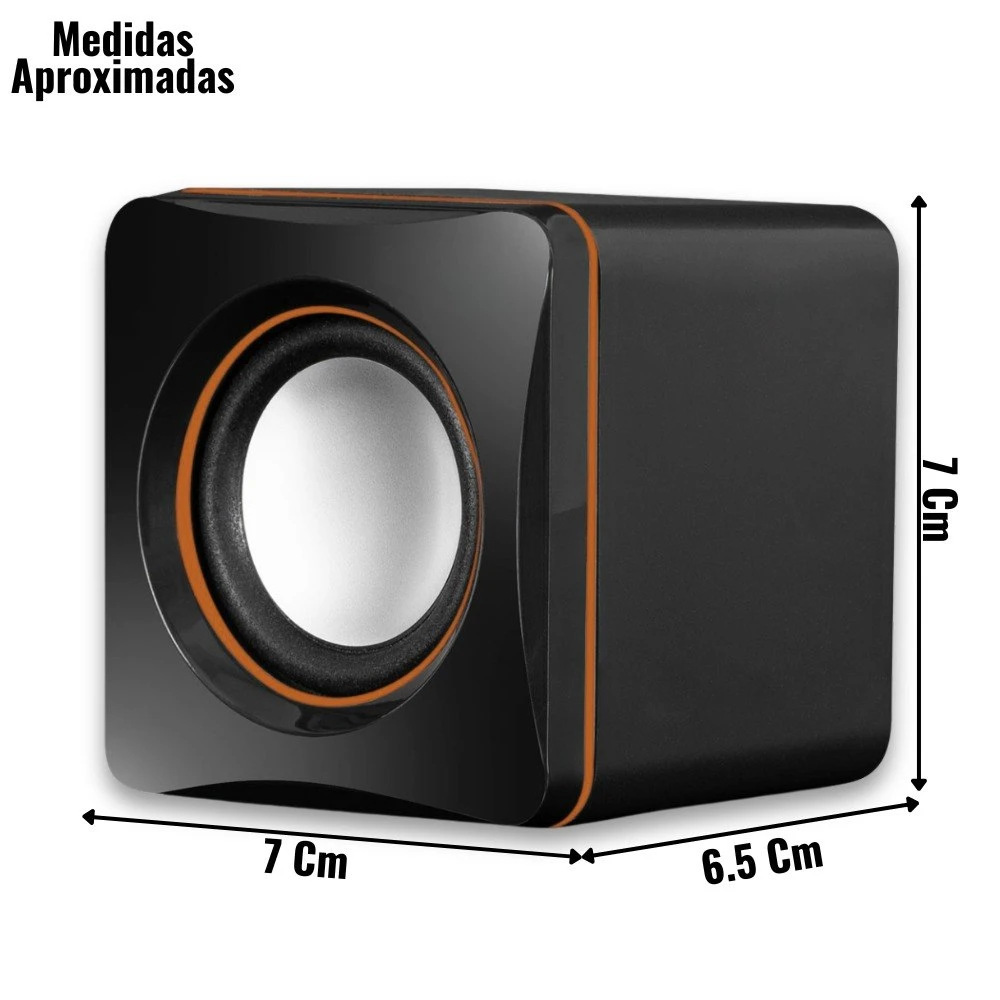 Parlantes para Computador Pc 3.5Mm 101Z