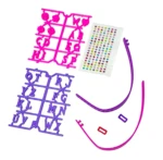 Kit Pulseras Infantiles Colores - Imagen 4