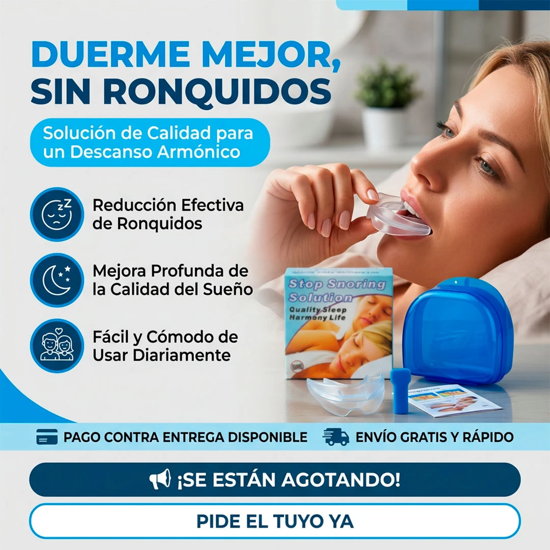 Antirronquidos y Bruxismo
