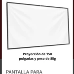 Pantalla para Proyector - Imagen 3
