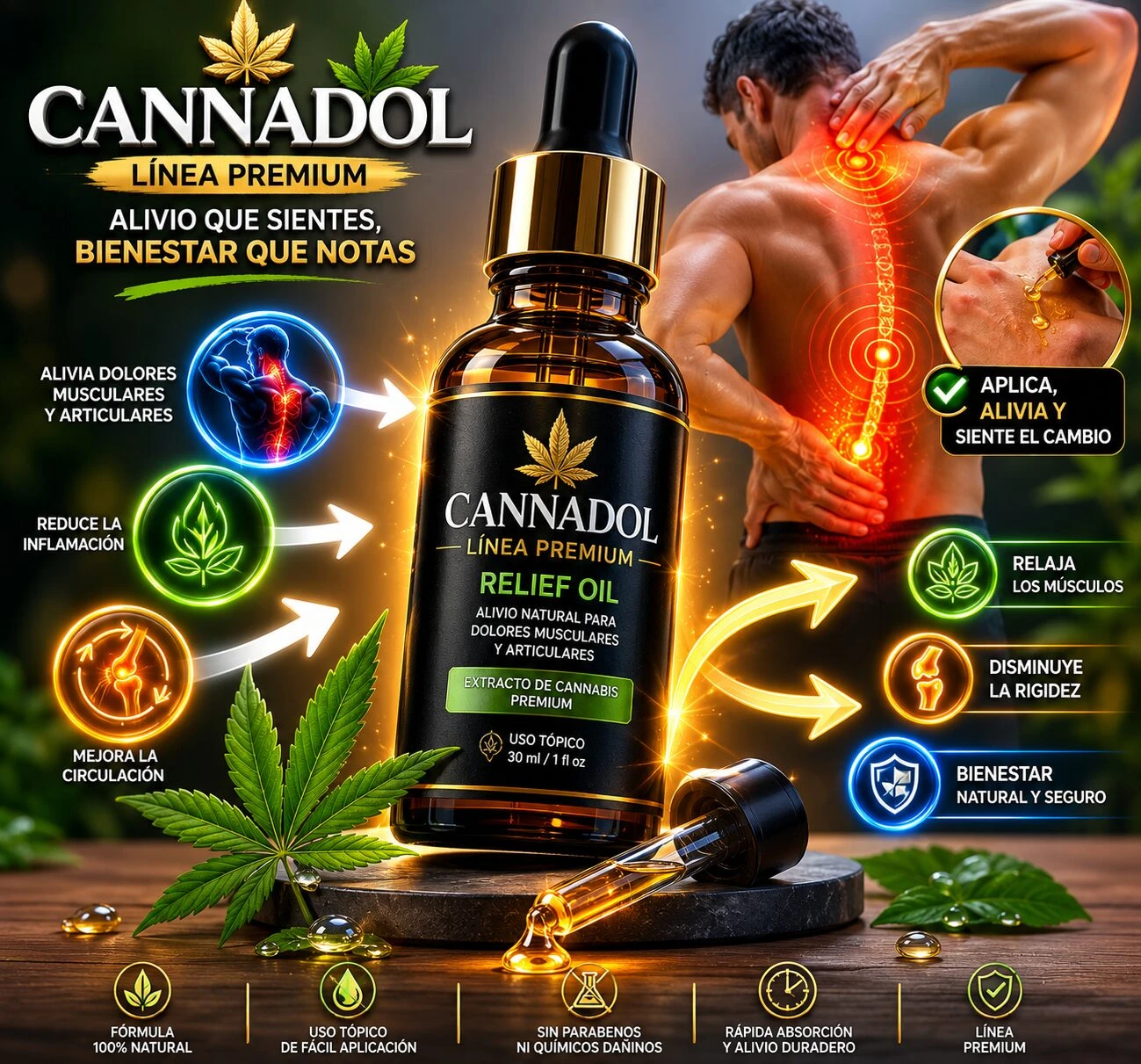 Cannadol Alivio para Articulaciones