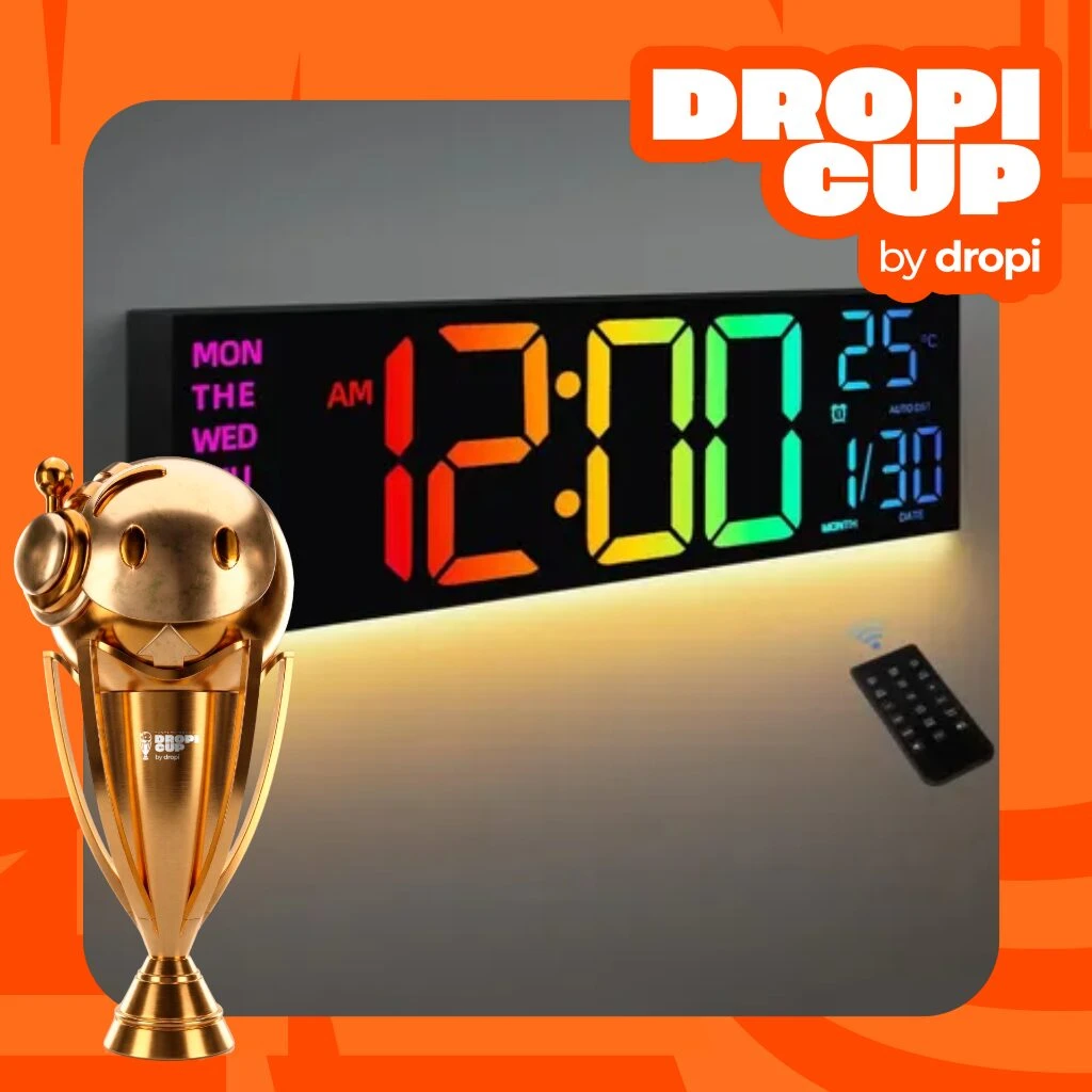 Reloj Despertador Digital con Luz LED RGB - Ambienta el cuarto y marca la hora