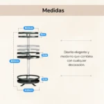 Carrito Organizador Especiero Giratorio - Imagen 5