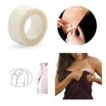 Set x3 cinta doble cara transparente para ropa - mantiene prendas seguras sin dañar tela