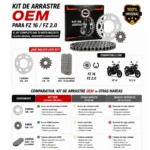 Kit Arrastre Completo OEM Yamaha FZ 16 y FZ 2.0 - Mejora la transmisión suave y eficiente de tu moto - Imagen 7
